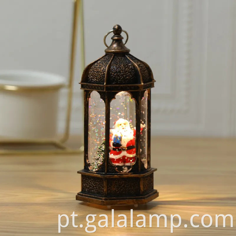 Lâmpada de vento LED portátil para decoração de férias e residencial